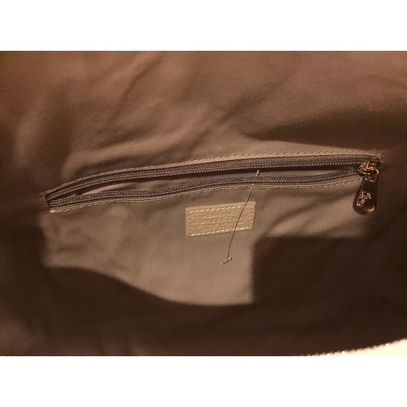 Versace collection large satchel bag purse sand - Picture 7 of 8